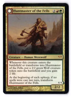 Huntmaster Of The Fells LP* Dark Ascension ENGLISH 140a/158mtg -UnltdCards - Image 1