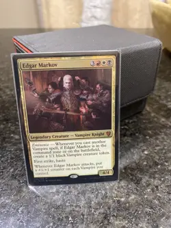 Edgar Markov Pre-Constructed Deck Includes Sleeves And Deck Box - VAMPIRES ! - Image 1