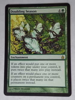 MTG Doubling Season - RAVNICA - LP Condition - Image 1