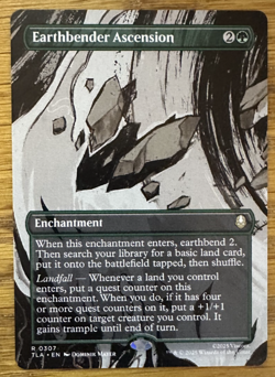 MTG Avatar: The Last Airbender, Earthbender Ascension - Borderless - Image 1
