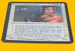 MTG VETERAN BODYGUARD Alpha (OldManMTG 012-018) - Image 5