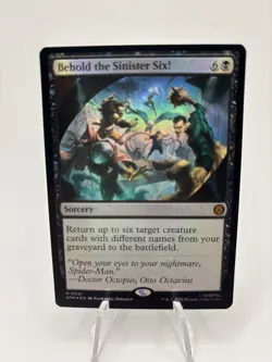 Behold The Sinister Six! - 51 - MTG: Marvel’s Spider-Man - Mythic - FOIL - Image 1