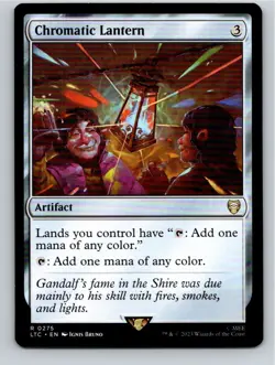Magic the Gathering Chromatic Lantern Lord of the Rings Commander MTG Free Ship - Image 1