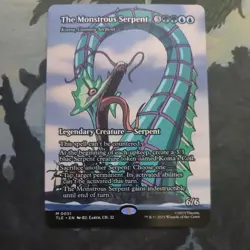 MTG: Avatar: The Last Airbender Eternal-Legal, The Monstrous Serpent (Koma) - Image 1