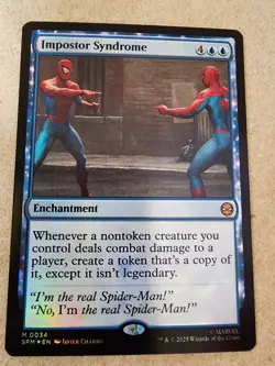 Impostor Syndrome - #34 Foil - Marvel's Spider-Man - Mtg - Image 1