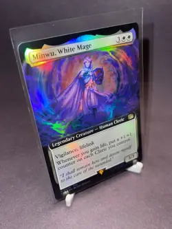 Minwu, White Mage (Extended Art) Final Fantasy Foil - Image 3