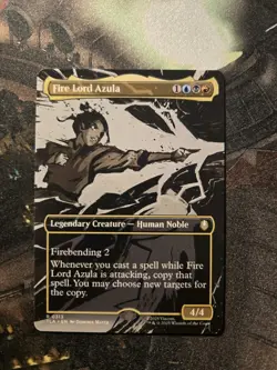 Fire Lord Azula (Borderless) 0313 - Avatar: The Last Airbender TLA - MTG NM - Image 1