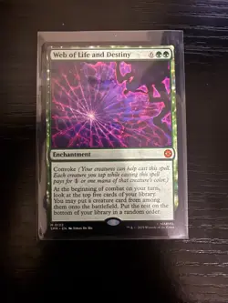MTG Web of Life and Destiny (122/314) Marvel's Spider-Man NM - Image 1