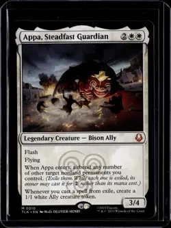 Appa, Steadfast Guardian - 10 - TLA - NM - MTG Magic the Gathering - Image 1