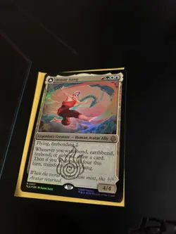 Avatar Aang (Prerelease Foil) M 0207 NM AtLA Magic: The Gathering MTG - Image 2