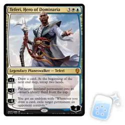 TEFERI, HERO OF DOMINARIA Dominaria DOM Planeswalker Magic MTG MINT CARD - Image 1