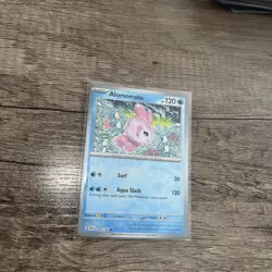 Reverse Holo Alomomola 048/198 Common Scarlet & Violet Base Set Pokemon TCG - Image 2