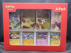 Sam's Club Pokemon TCG: Scarlet & Violet 151 4 Mini Tins + 4 Promo Cards Pack #1 - Image 1