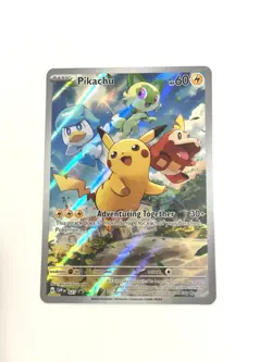 Pokemon Scarlet & Violet Paldea Evolved Pikachu #27 SVP en Pikachu Promo Card - Image 1