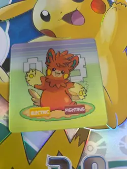 Pawmott Pokemon 3D Lenticular card - Image 1