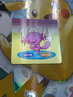 Pokemon 3d Lenticular Card Wooper - Image 1