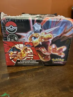 Pokemon TCG Charizard Collector's Chest Lunchbox Tin - Factory Sealed - Fall ‘23 - Image 1