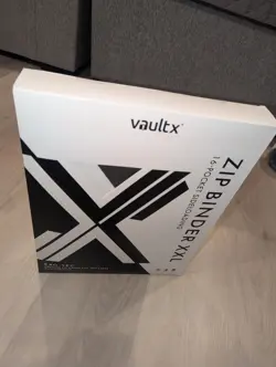 VaultX SV10.5 XXL Binder 16 Pocket Pokemon Black Bolt & White Flare - Image 1