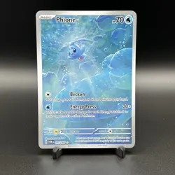 Pokemon Phione 175/167 Illustration Rare Full Art Twilight Masquerade - Image 1