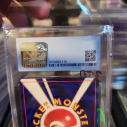 1999 Pokemon Typhlosion Holo Rare Neo Premium File #157 Japanese CGC 10 PERFECT - Image 2