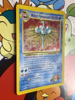 Pokemon TCG Misty’s Tentacruel 10/132 Holo Rare 2000 Gym Heroes WOTC NM - Image 2