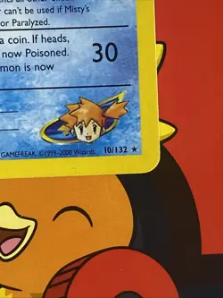 Pokemon TCG Misty’s Tentacruel 10/132 Holo Rare 2000 Gym Heroes WOTC NM - Image 5
