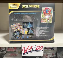 Pokemon TCG Mega Evolution Lucario ETB Factory Sealed Elite Trainer Box - Image 2