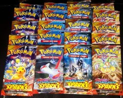 Pokemon TCG SURGING SPARKS 20 Packs SV08 (Lot of 20) - Image 2