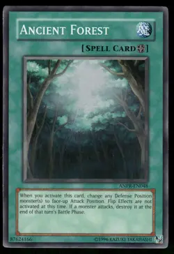 Yugioh! Ancient Forest ANPR-EN048 Super Rare MP - Image 1