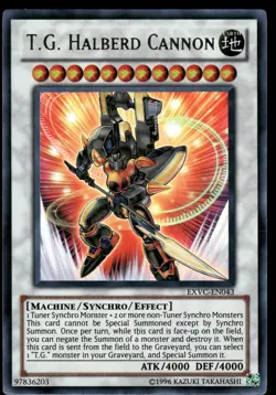 Yugioh! T.G. Halberd Cannon EXVC-EN043 Ultra Rare LP - Image 1