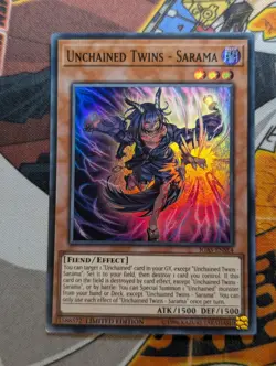 Yugioh | IGAS-ENSE4 - Unchained Twins - Sarama - Super Rare - Limited - Image 1