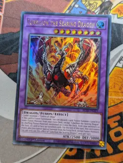 Lubellion the Searing Dragon BLTR-EN115 Ultra Rare 1st Edition YuGiOh TCG Card - Image 1
