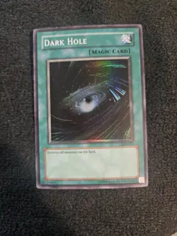 Dark Hole - LOB-052 - Super Rare - Yugioh - Image 1