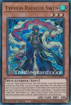 Yu-Gi-Oh! Typhon Radieux Swen : UR DOOD-FR014 - Image 1