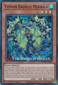 Yu-Gi-Oh! Typhon Radieux Meghala : SR DOOD-FR012 - Image 1