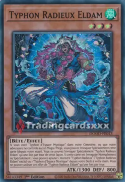 Yu-Gi-Oh! Typhon Radieux Eldam : SR DOOD-FR013 - Image 1