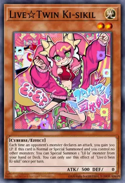 Yugioh RA04-EN035 - Live Twin Ki-Sikil - Collectors Rare - Image 1