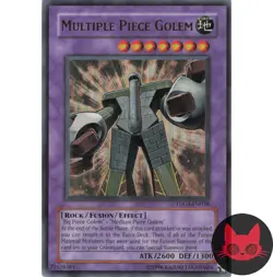 Yugioh Multiple Piece Golem TDGS-EN038 Ultra Rare NM - Image 1
