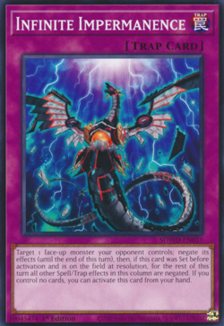 1X NM Infinite Impermanence - SDWD-EN031 - Common - yugioh tcg - Image 1