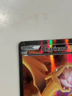 Pokemon TCG Charizard EX Black Star Promo Holo Card XY121 LP/MP Condition - Image 2