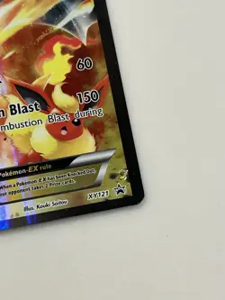 Pokemon TCG Charizard EX Black Star Promo Holo Card XY121 LP/MP Condition - Image 3
