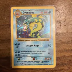 Gyarados Holo Shadowless 6/102 Base Set Pokemon Card🔥 - Image 1