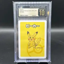 2019 POKEMON PLAYING CARDS JAPANESE OLD MAID PIKACHU CGC 10 PRISTINE - Image 1