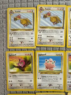 Lot Of 17 VTG Pokemon TCG Cards Jigglypuff Dratini Dragonair Spearow Fearow Y2K - Image 2