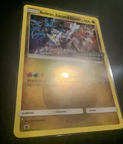 Pokemon TCG Reshiram, Zekrom & Kyurem Black Star Promo JUMBO Card - Image 3