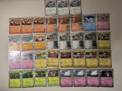 Pokemon Surging Sparks Holo Lot 35 Cards - Image 1