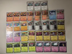 Pokemon Surging Sparks Holo Lot 35 Cards - Image 2