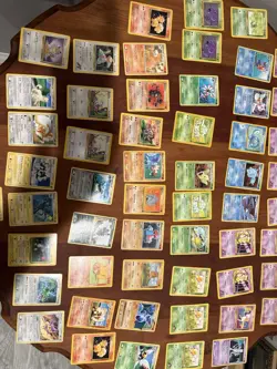 Pokemon Lot Of 60 Cards In Bulk and 3 Specific - Image 2