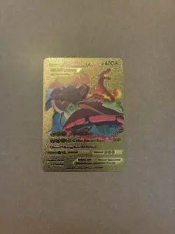 Venusaur Charizard Blastoise VMAX Gold Foil Custom Display Pokemon Card Trio 🌿 - Image 1