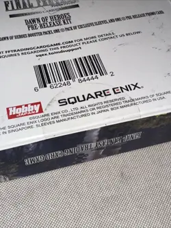 Final Fantasy TCG Card Game Dawn of Heroes Prerelease Pack Kit FACTORY SEALED!! - Image 4